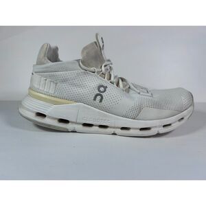 On Cloudnova All White Womens 9 Sneakers Running Shoes Athletic Walking Comfort